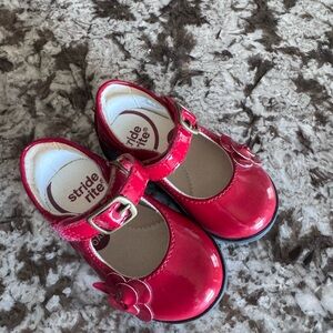 Stride Rite Shiny Red Dress Shoes for Kids